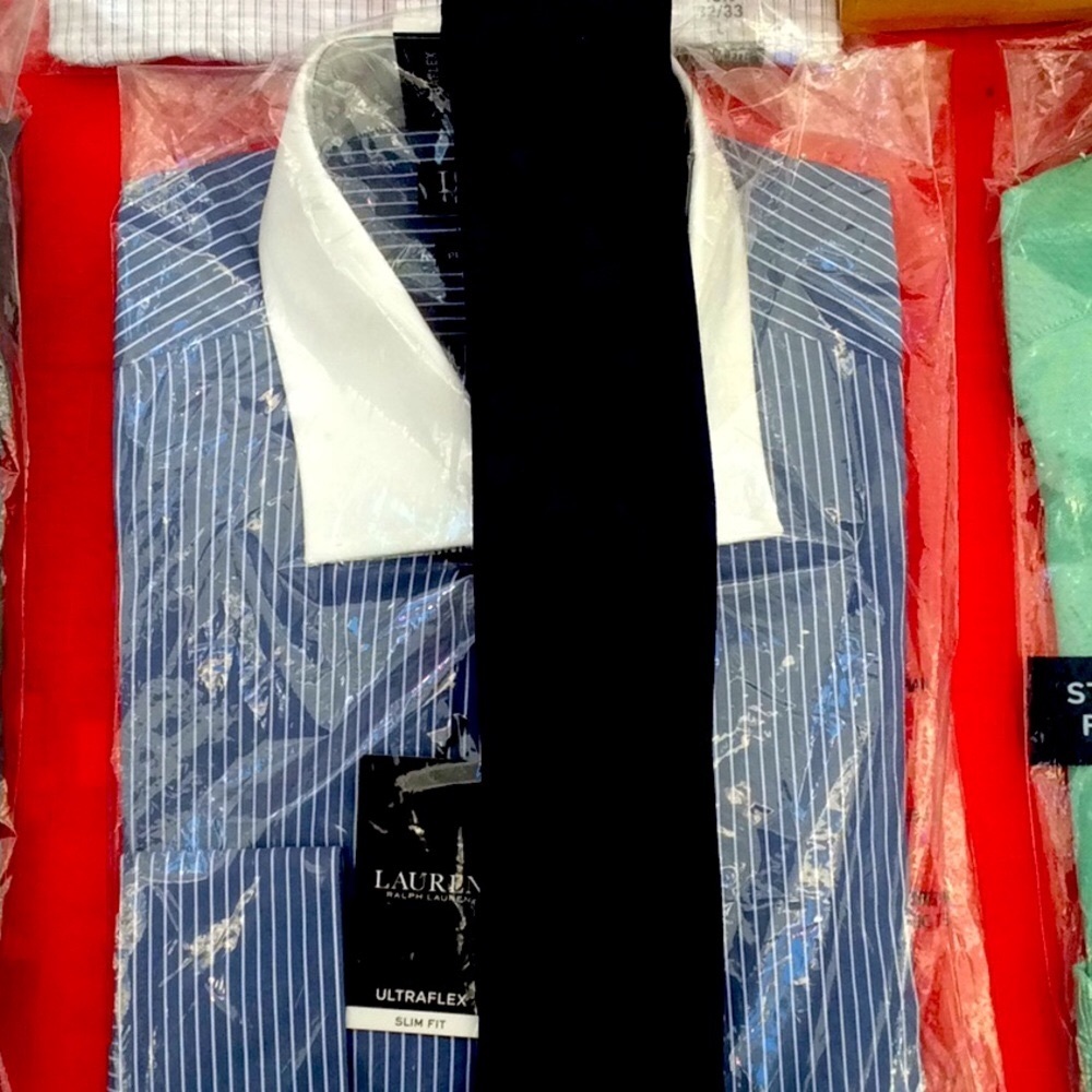 Lauren Ralph Lauren Dress Shirt With Tie
